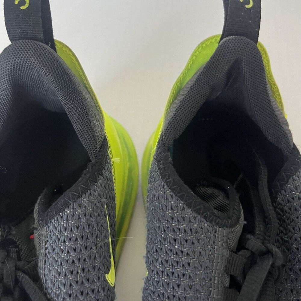 Nike Black and Neon Green 270C - Picture 6 of 8
